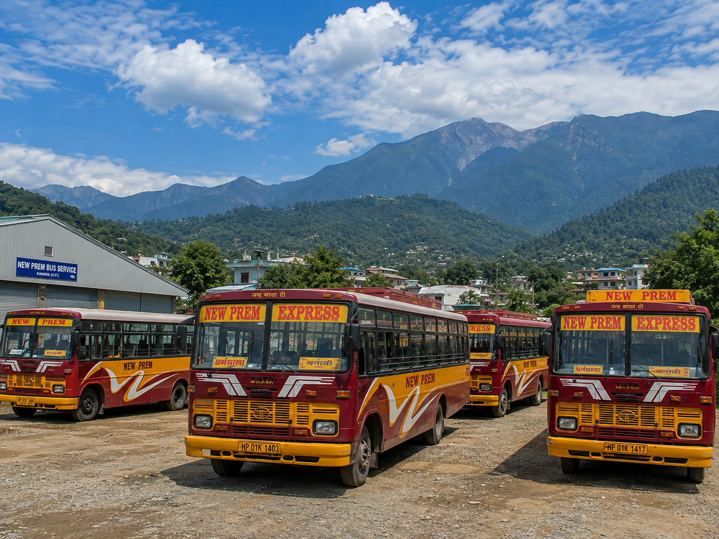 New Prem Bus Service Fleet