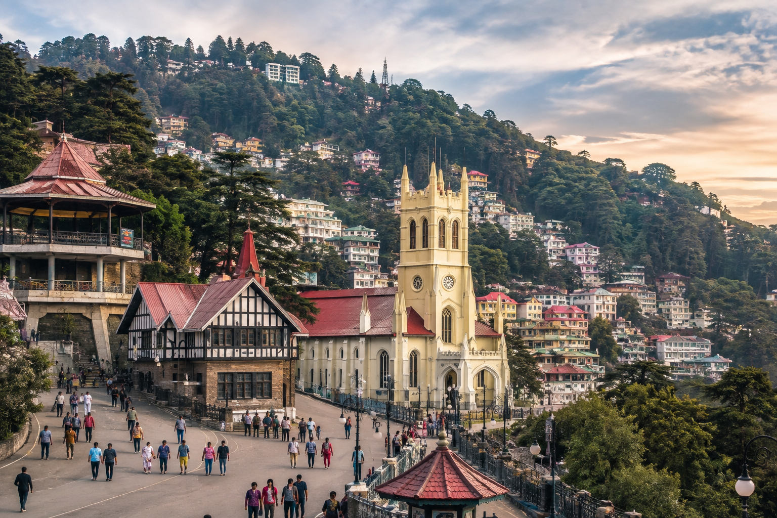 Dharamshala to Shimla