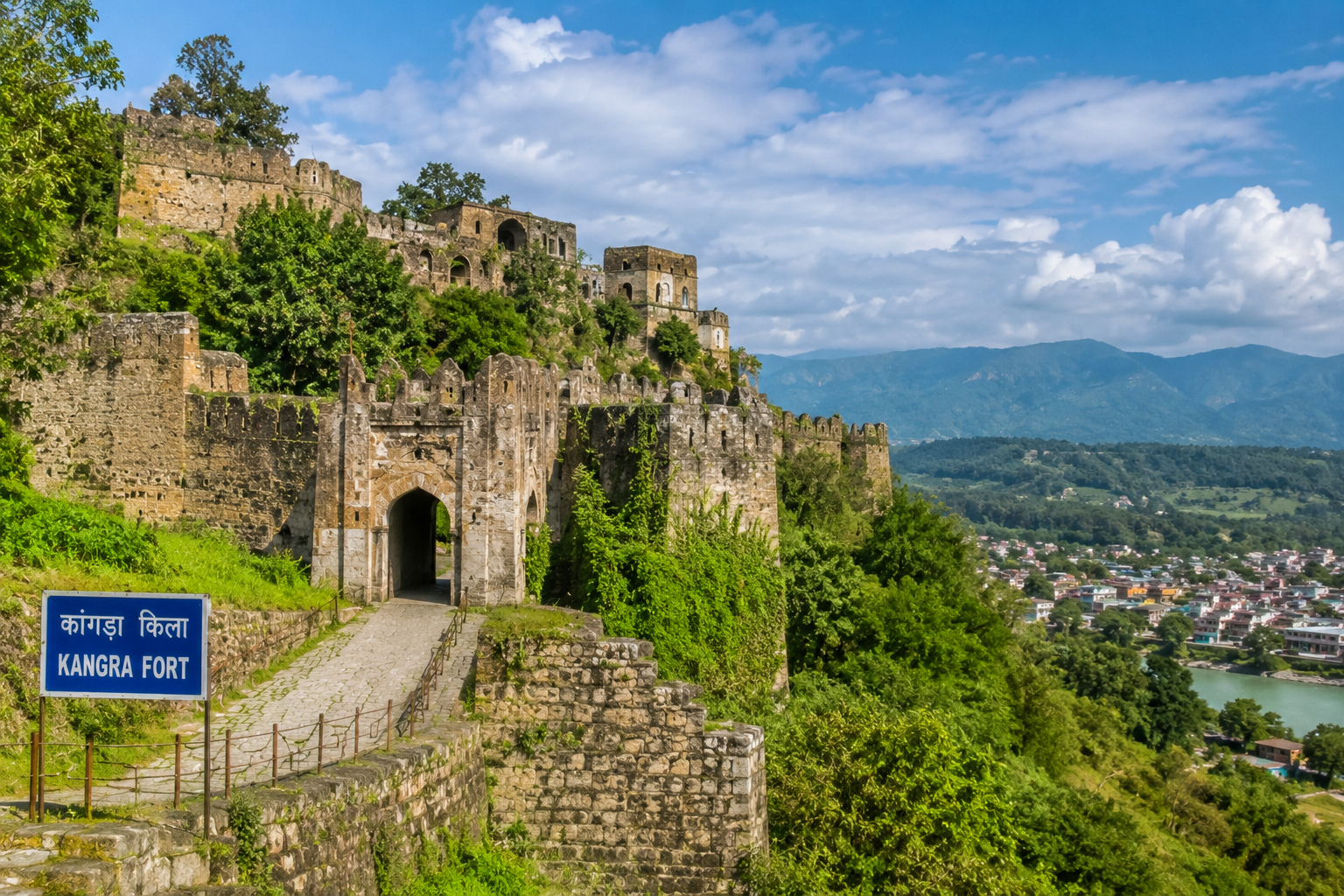 Kangra to Pathankot