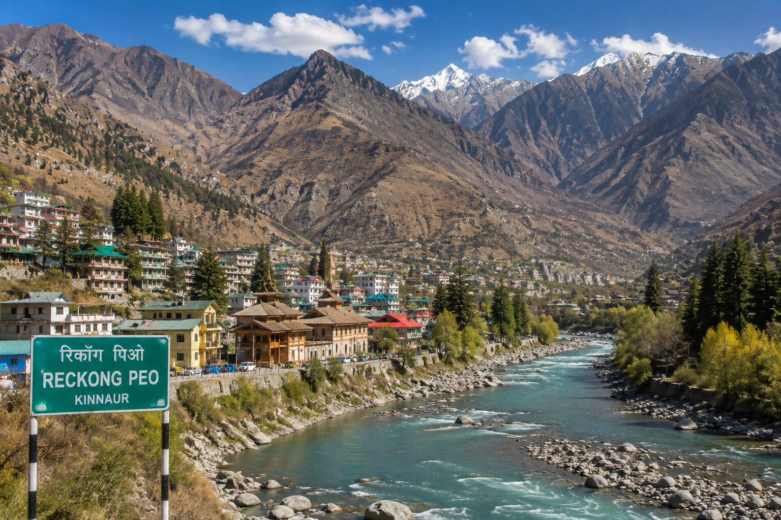 Kangra to Reckongpeo